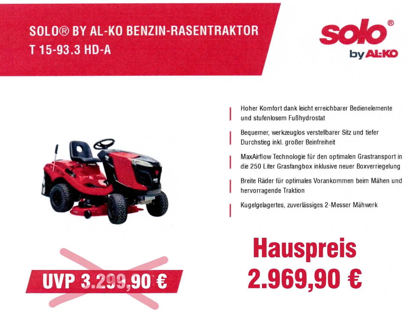 Sonderangebot