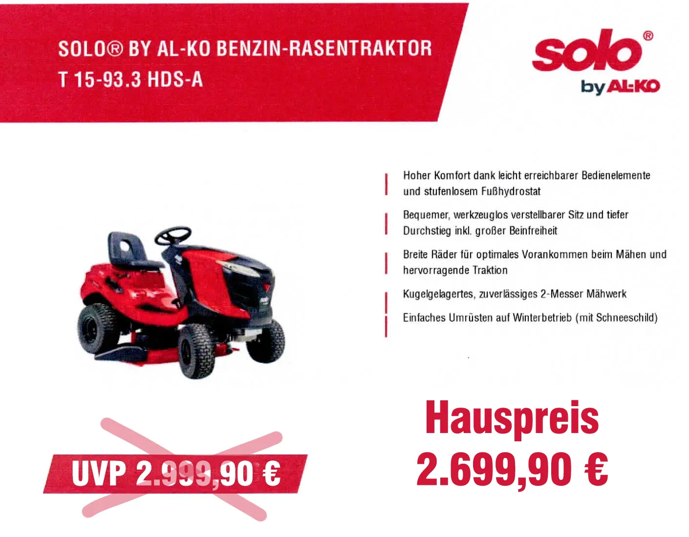 Sonderangebot